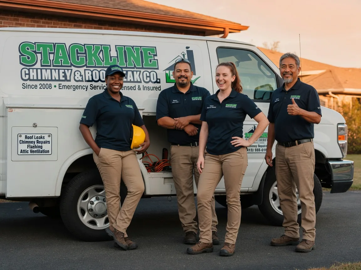 Chimney flashing repair company in Aroma Park, IL